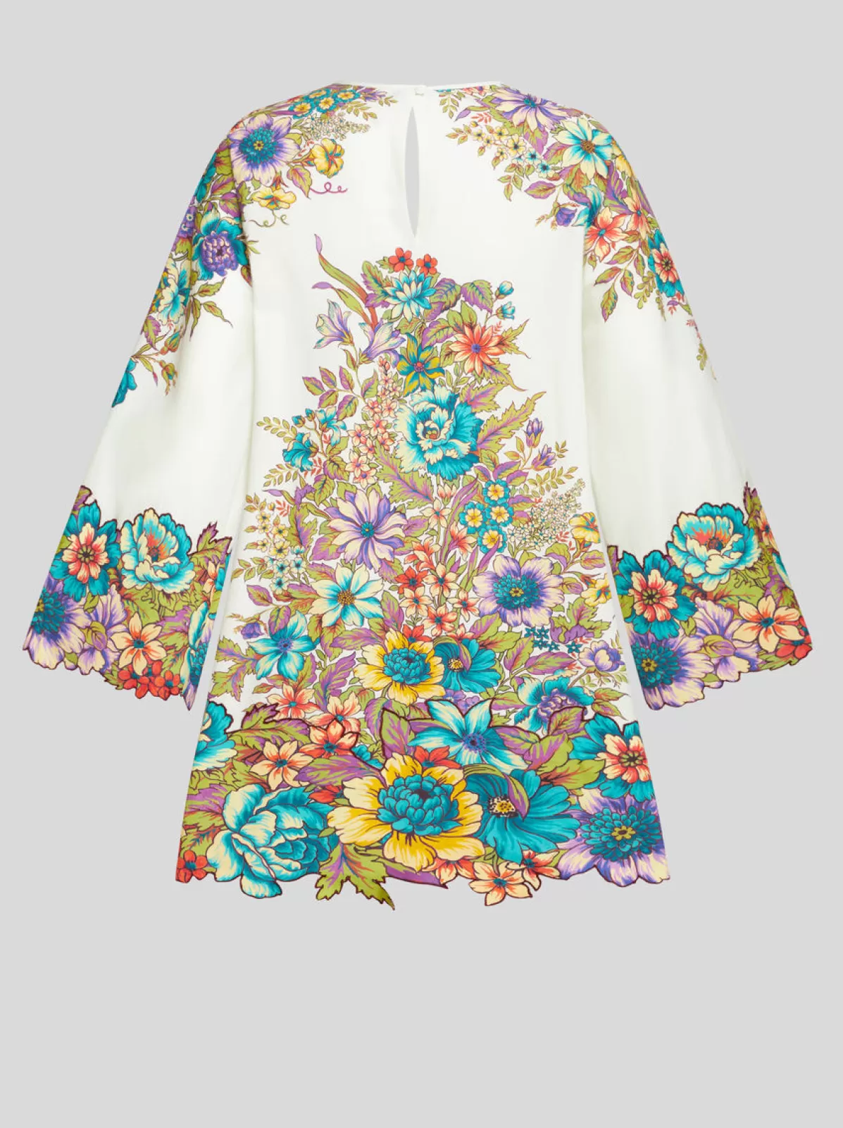 Donna Etro Abito Corto Con Stampa Bouquet | Donna | |