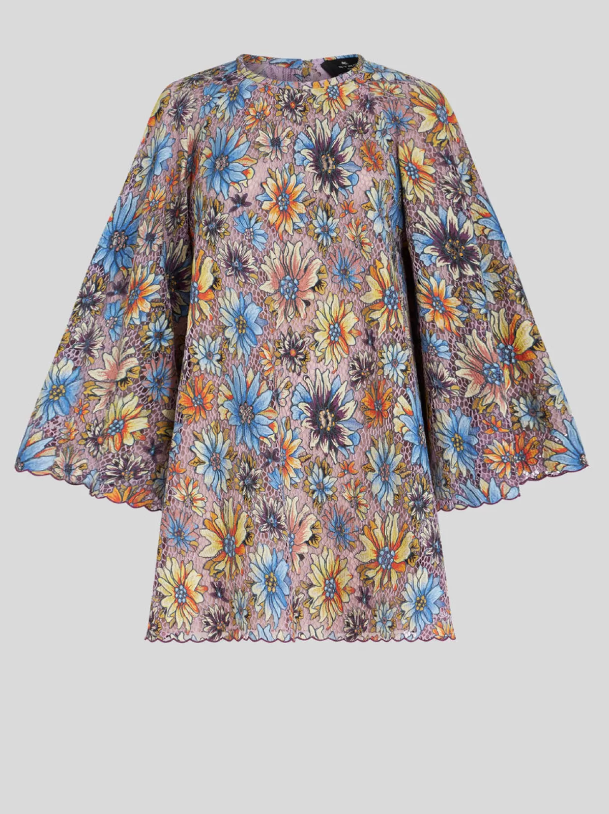 Donna Etro Abito Corto In Pizzo Stampato | Donna | |