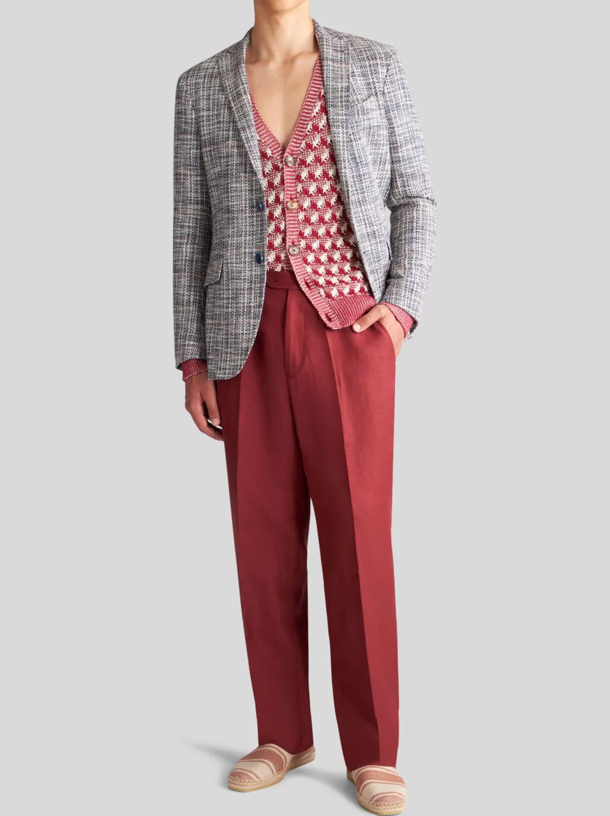 Uomo Etro BLAZER BOUCLÉ |