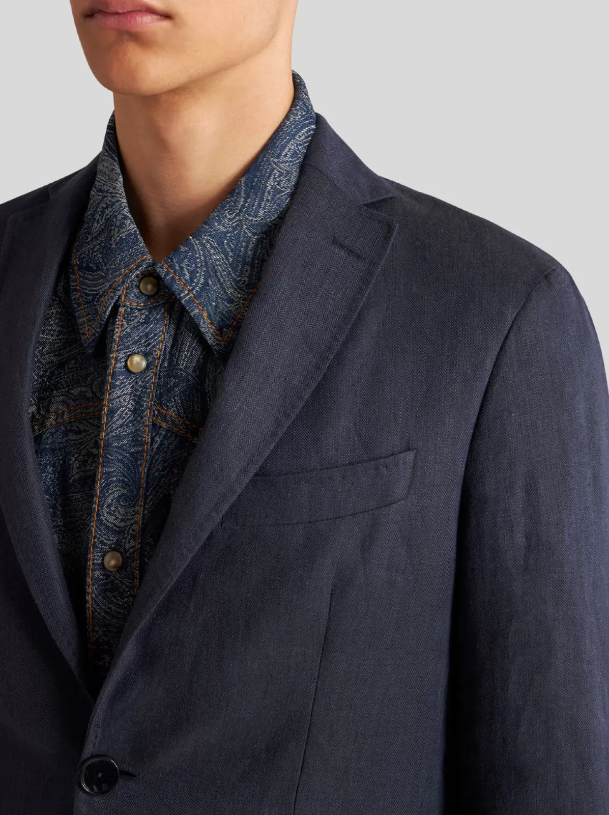 Uomo Etro BLAZER IN LINO |