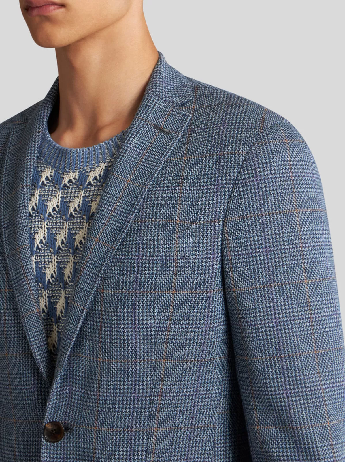 Uomo Etro BLAZER PIED DE POULE |