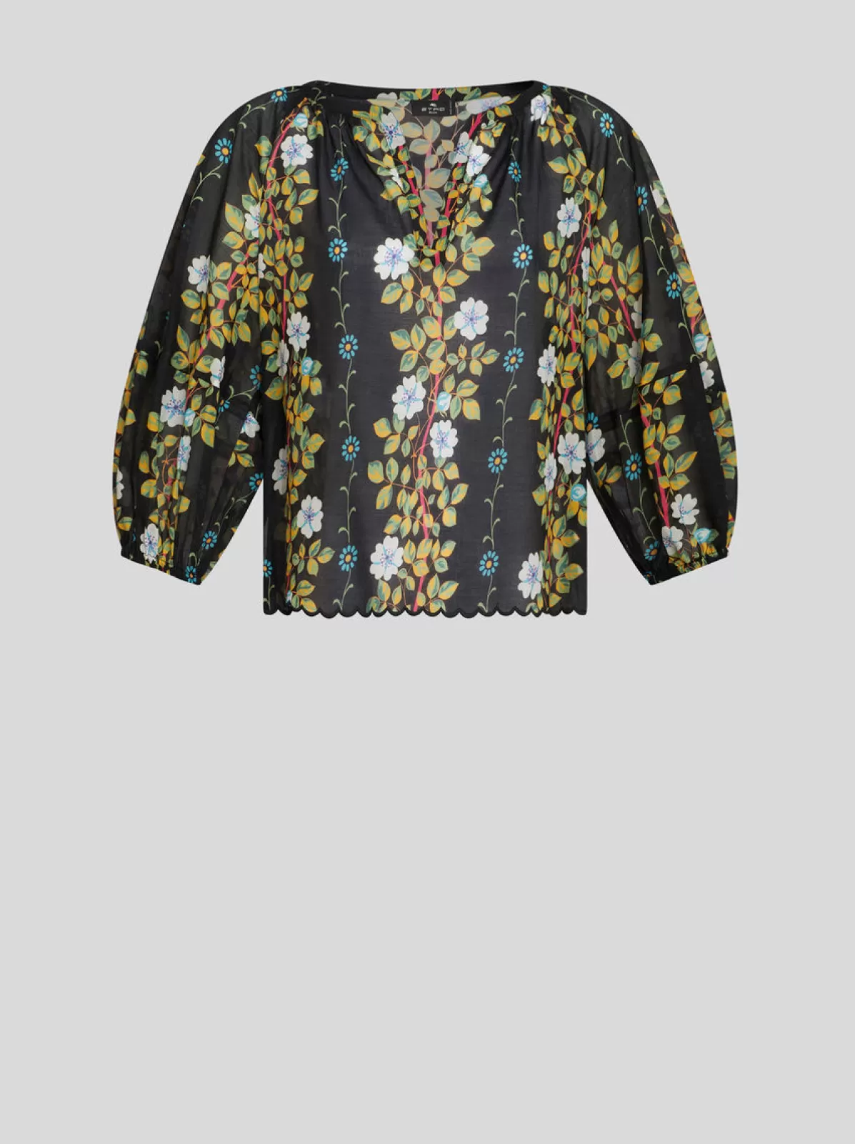 Donna Etro Blusa Con Stampa Floreale | Donna | |