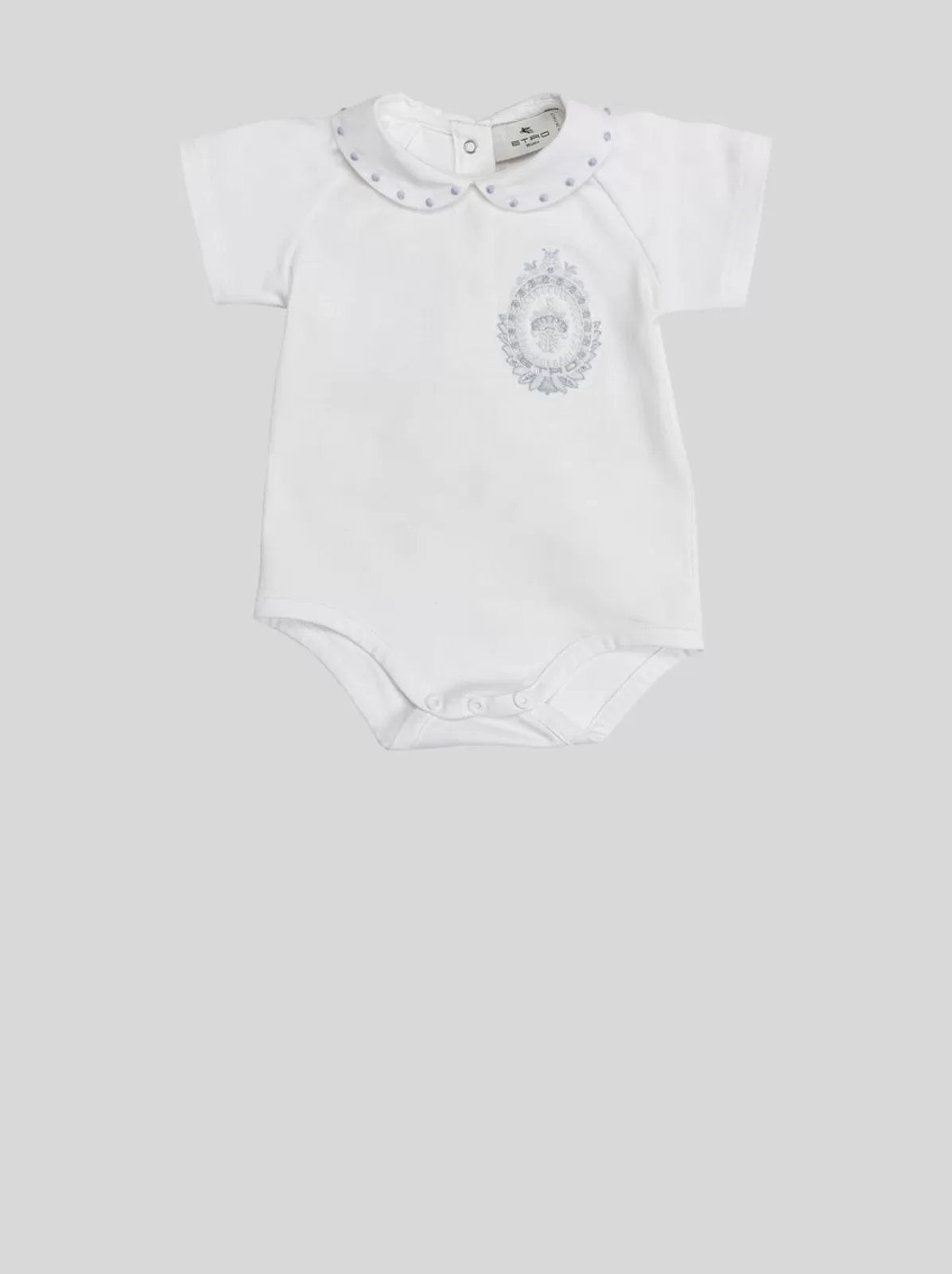 Bambino Etro BODY CON STEMMA RICAMATO |