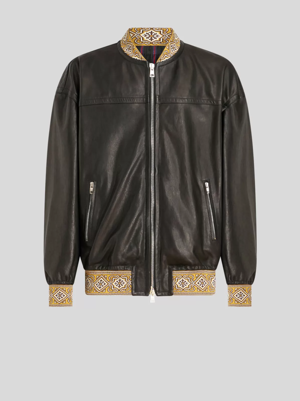 Uomo Etro BOMBER IN PELLE |