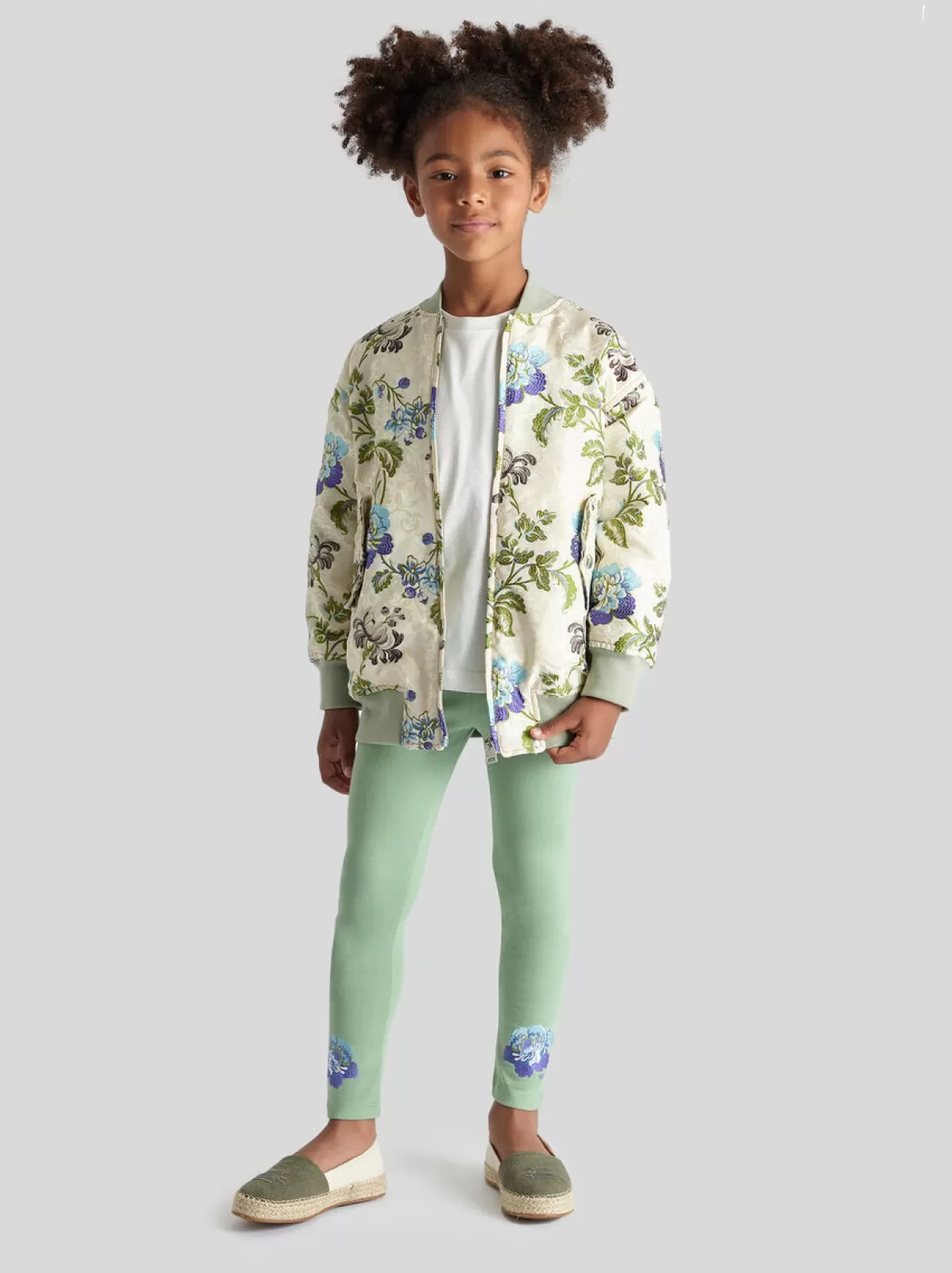 Bambino Etro BOMBER JACQUARD CON FIORI PER BAMBINI |