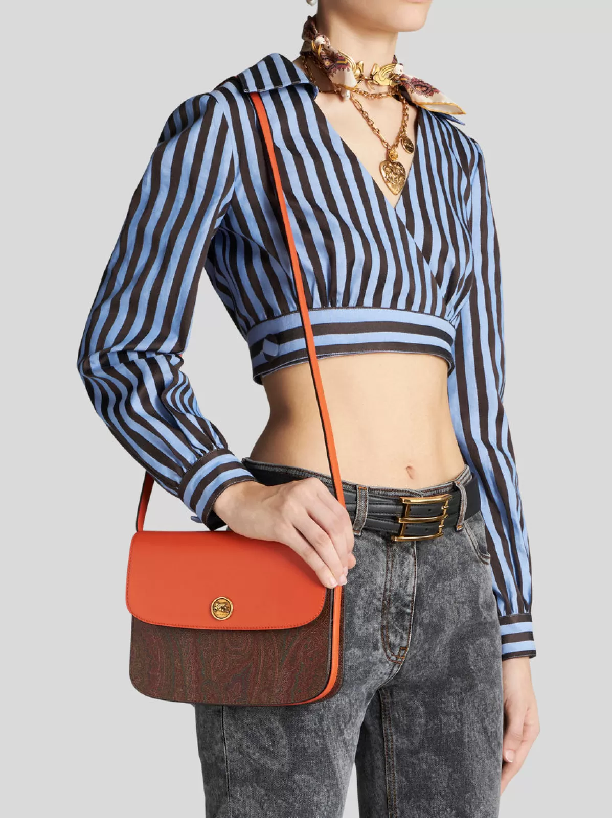 Donna Etro Borsa Essential Grande | Donna | Arancio