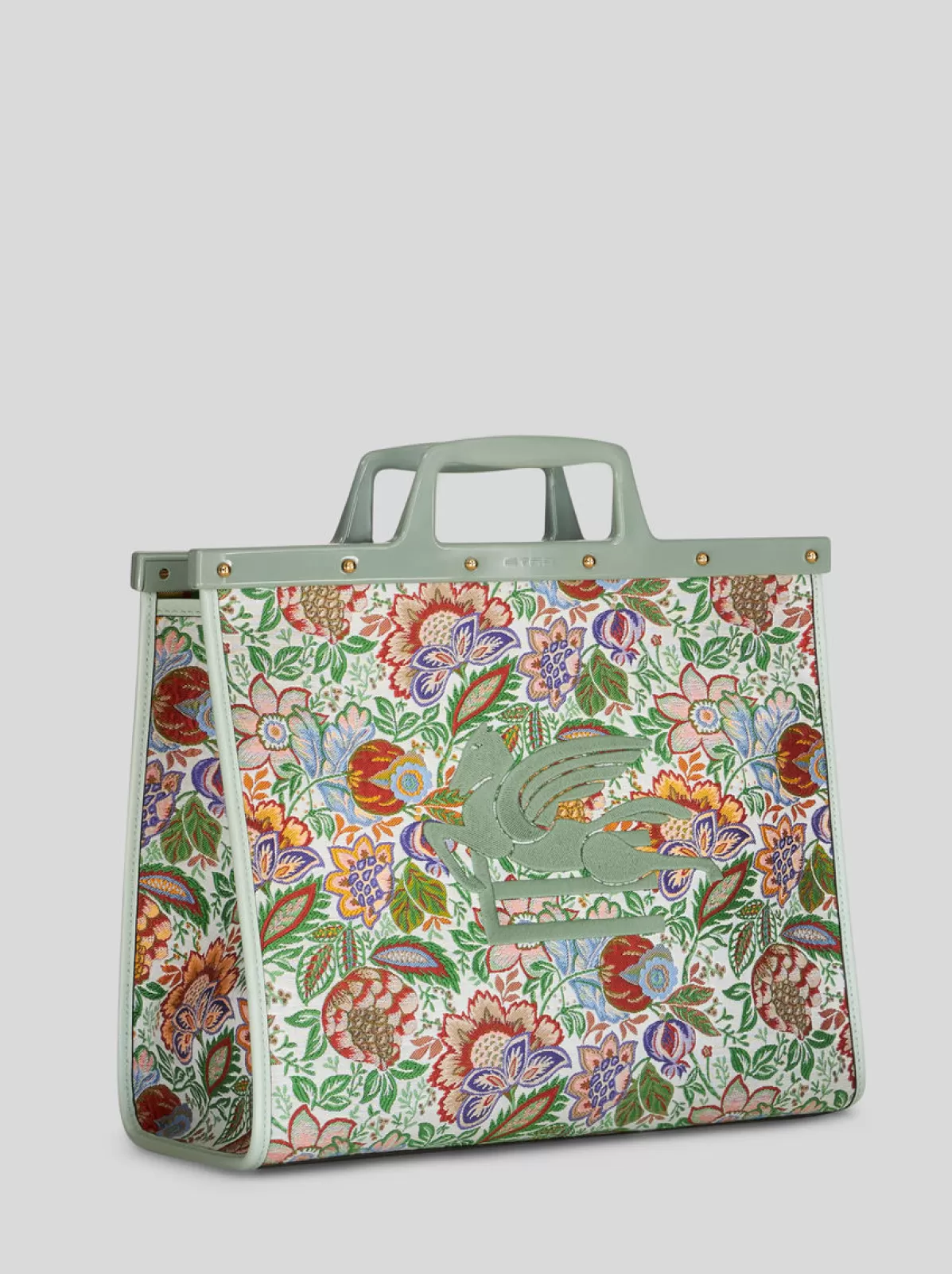 Donna Etro Borsa Love Trotter Grande Floreale Jacquard Da Donna |