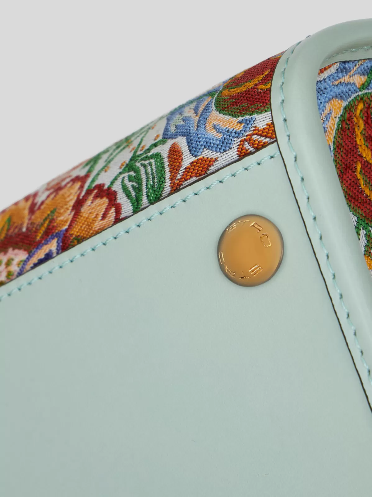 Donna Etro Borsa Love Trotter Media Floreale Jacquard |