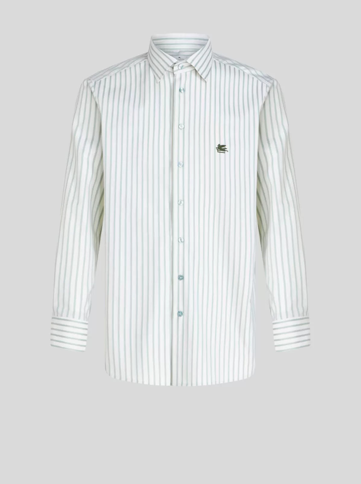 Uomo Etro CAMICIA A RIGHE CON LOGO |