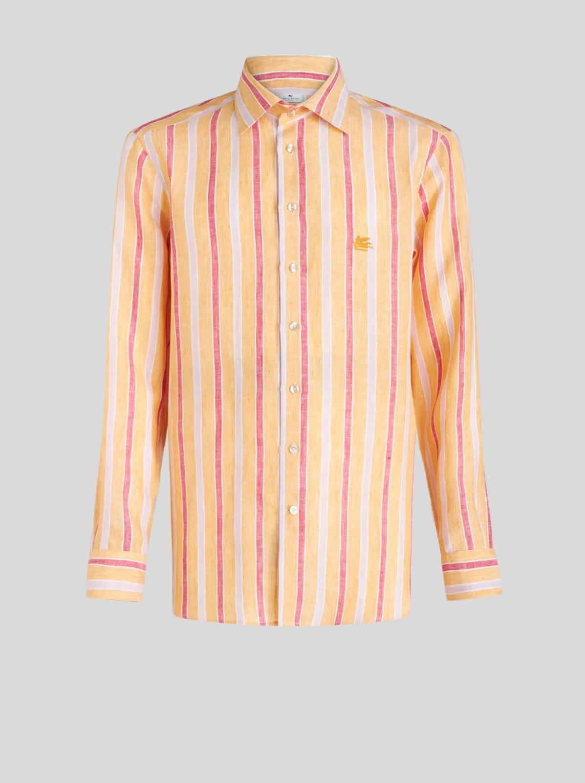 Uomo Etro CAMICIA A RIGHE CON LOGO |