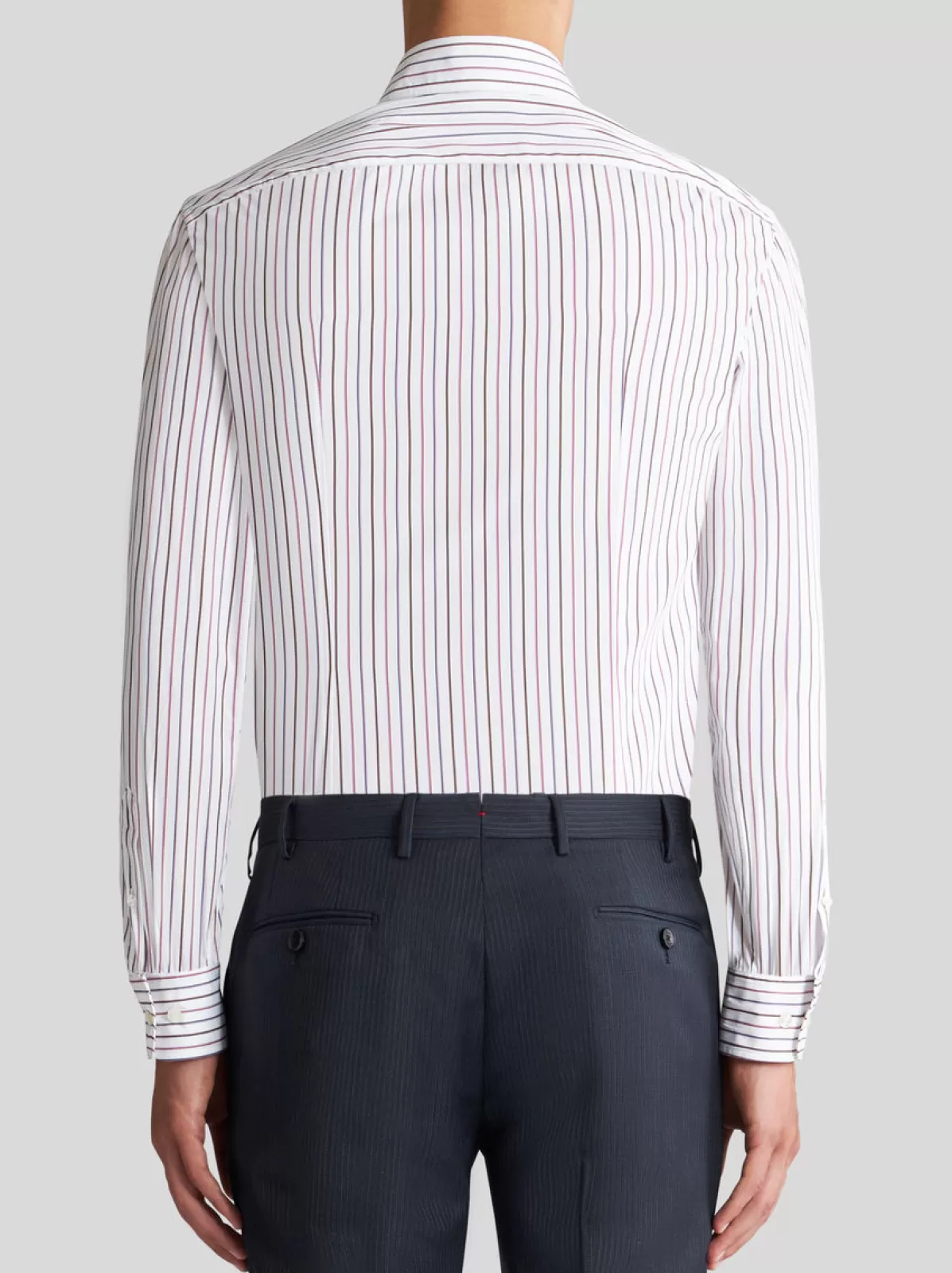 Uomo Etro CAMICIA A RIGHE MULTICOLOR CON LOGO |