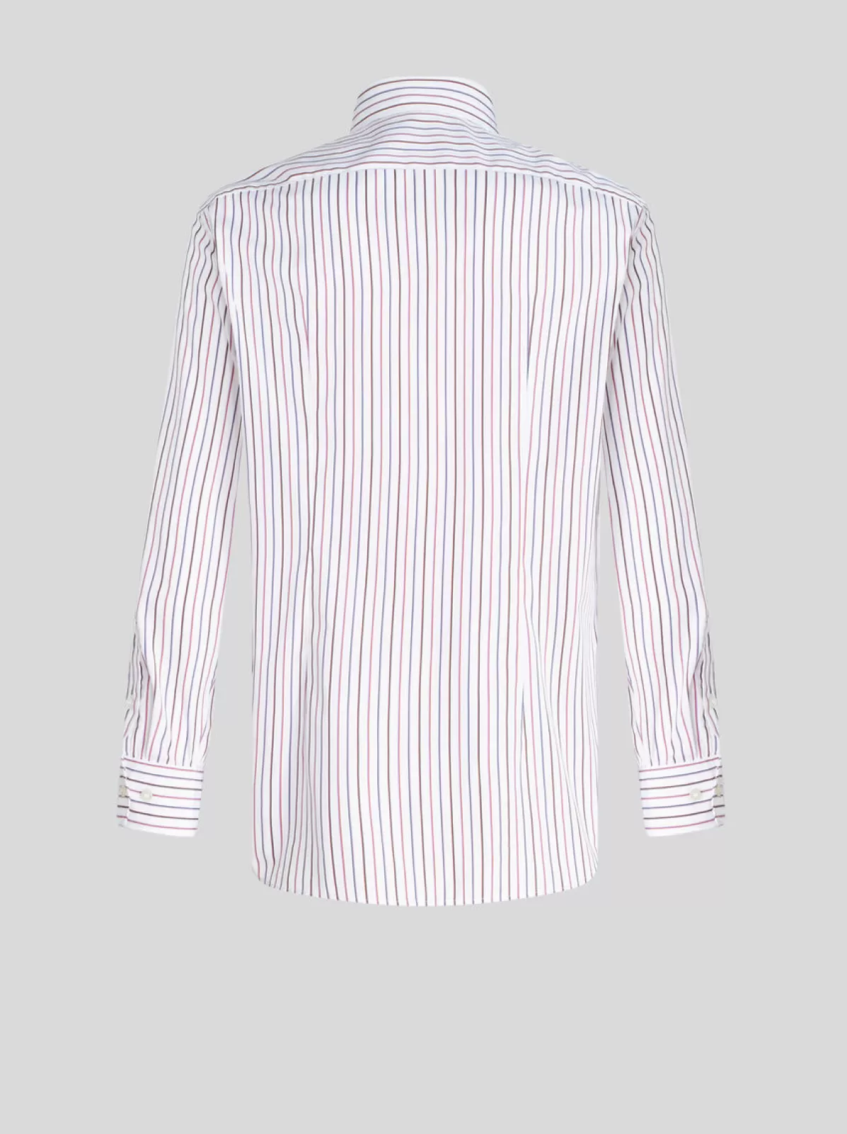 Uomo Etro CAMICIA A RIGHE MULTICOLOR CON LOGO |