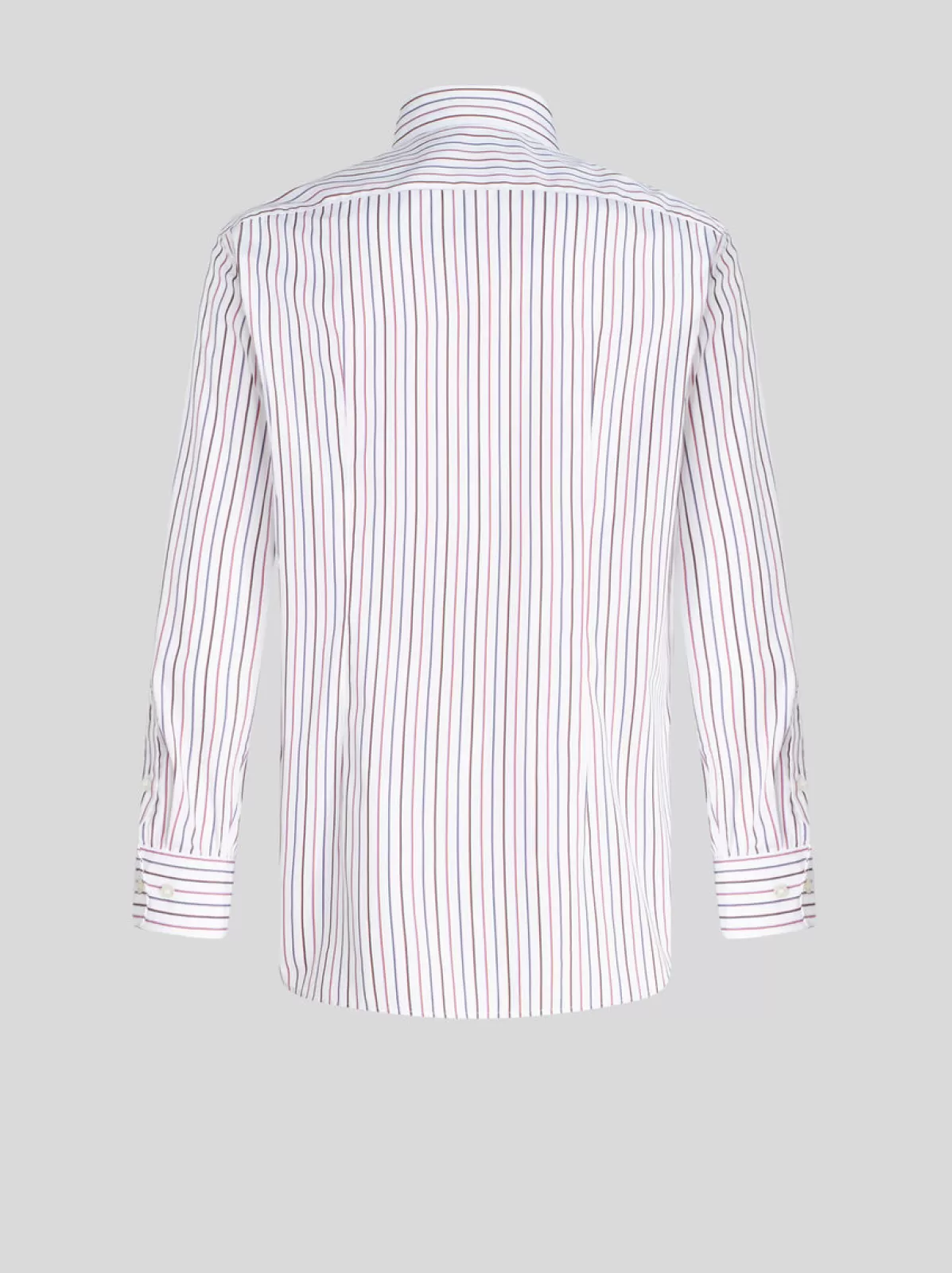 Uomo Etro CAMICIA A RIGHE MULTICOLOR CON LOGO |