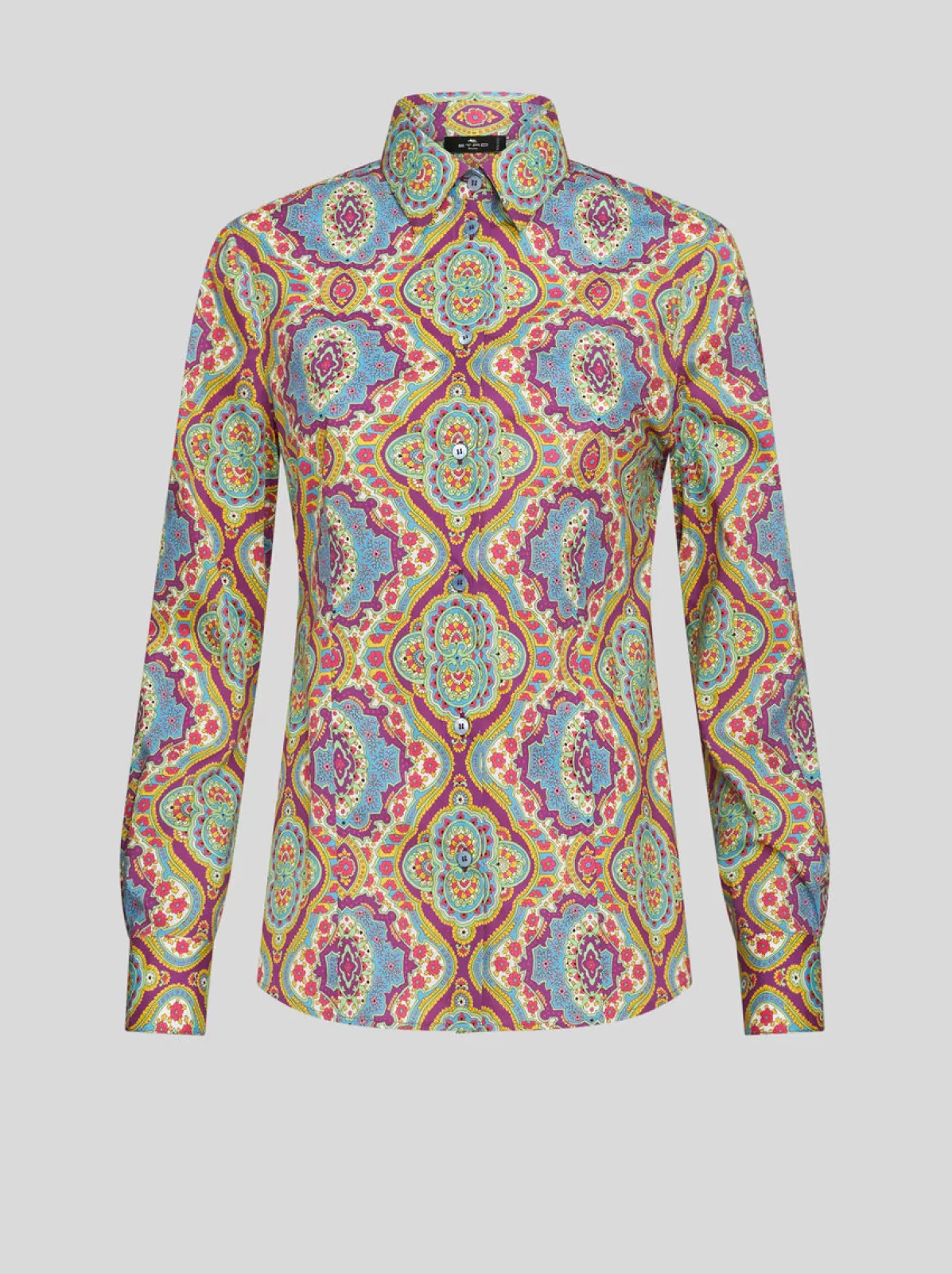 Donna Etro Camicia Con Stampa Medaglioni | Donna | |