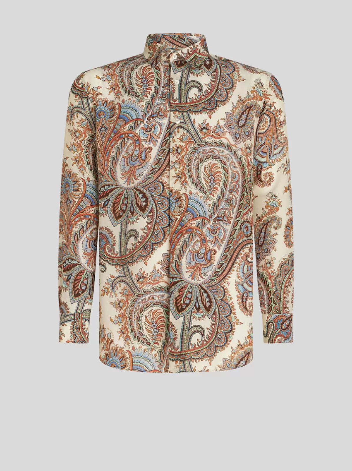 Uomo Etro Camicia Con Stampa Paisley | Uomo | |