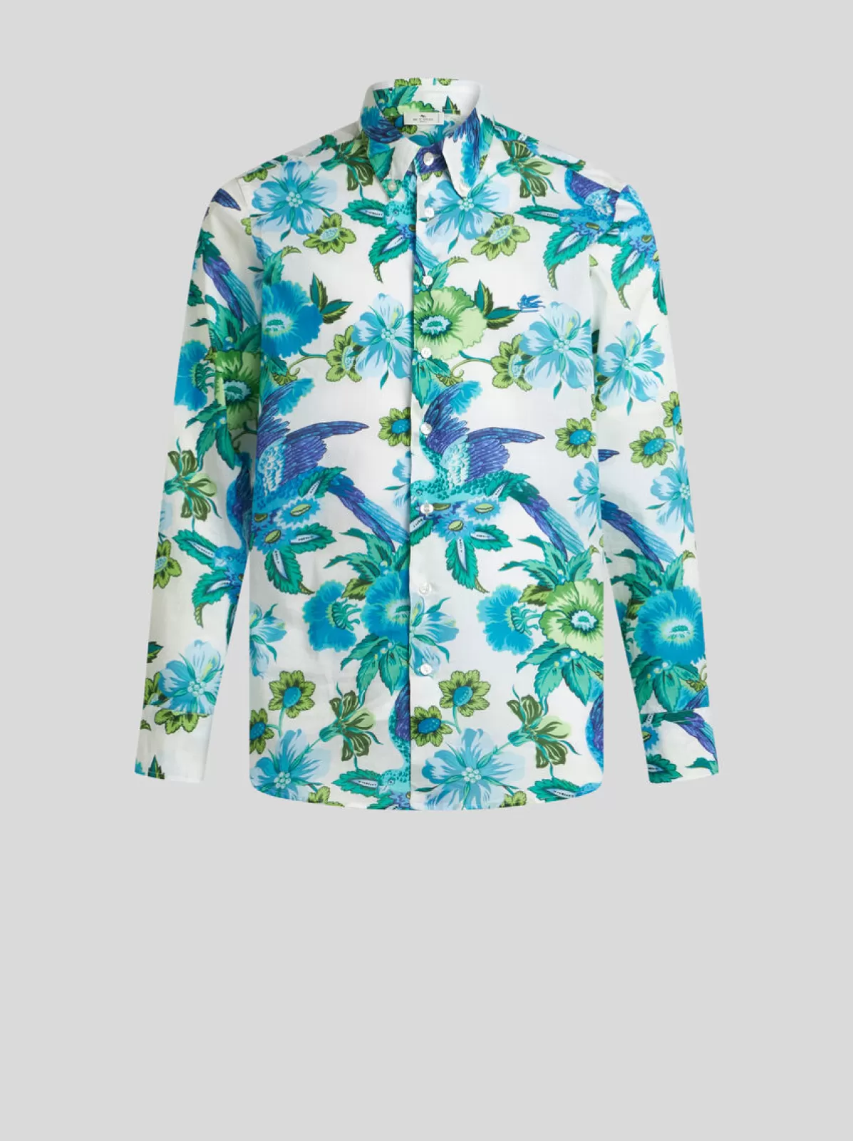 Uomo Etro CAMICIA CON STAMPA TROPICAL |