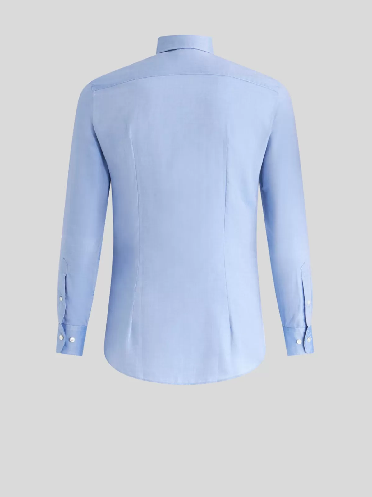 Uomo Etro Camicia In Cotone Con Colletto All Over Stampato | Uomo |