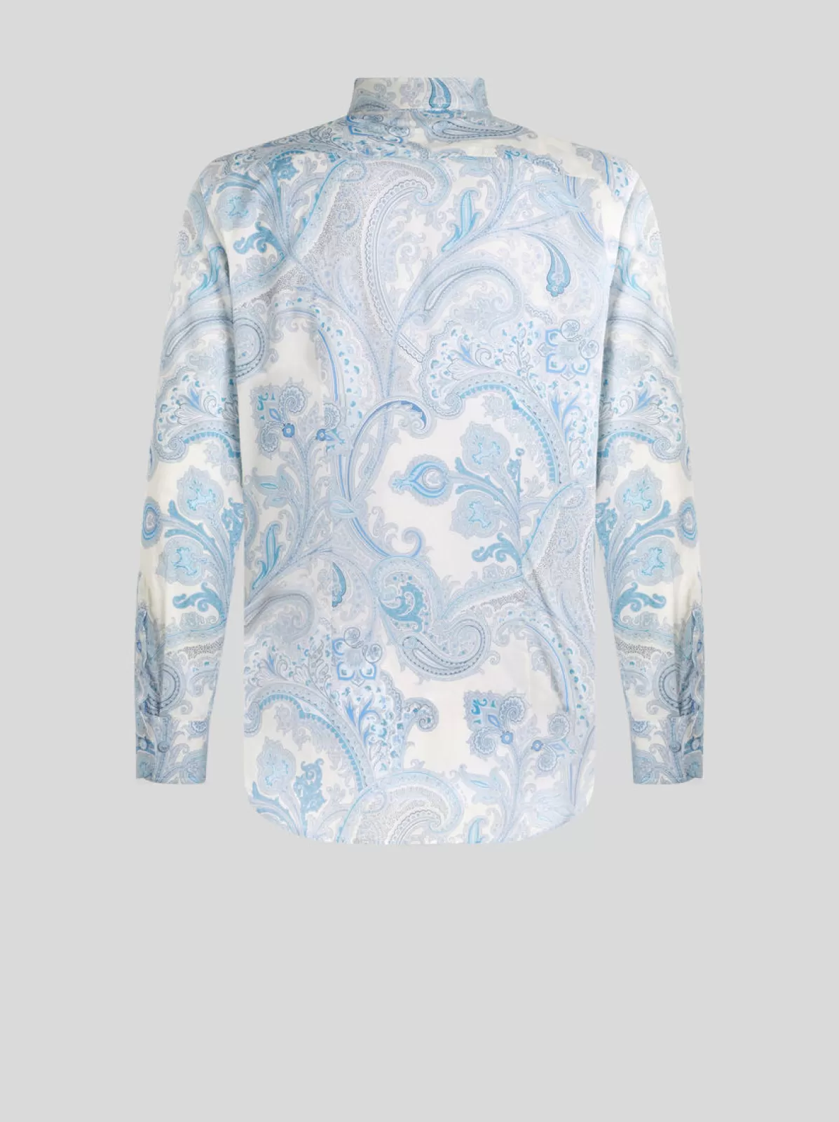 Uomo Etro Camicia In Cotone Con Stampa Paisley All Over | Uomo |