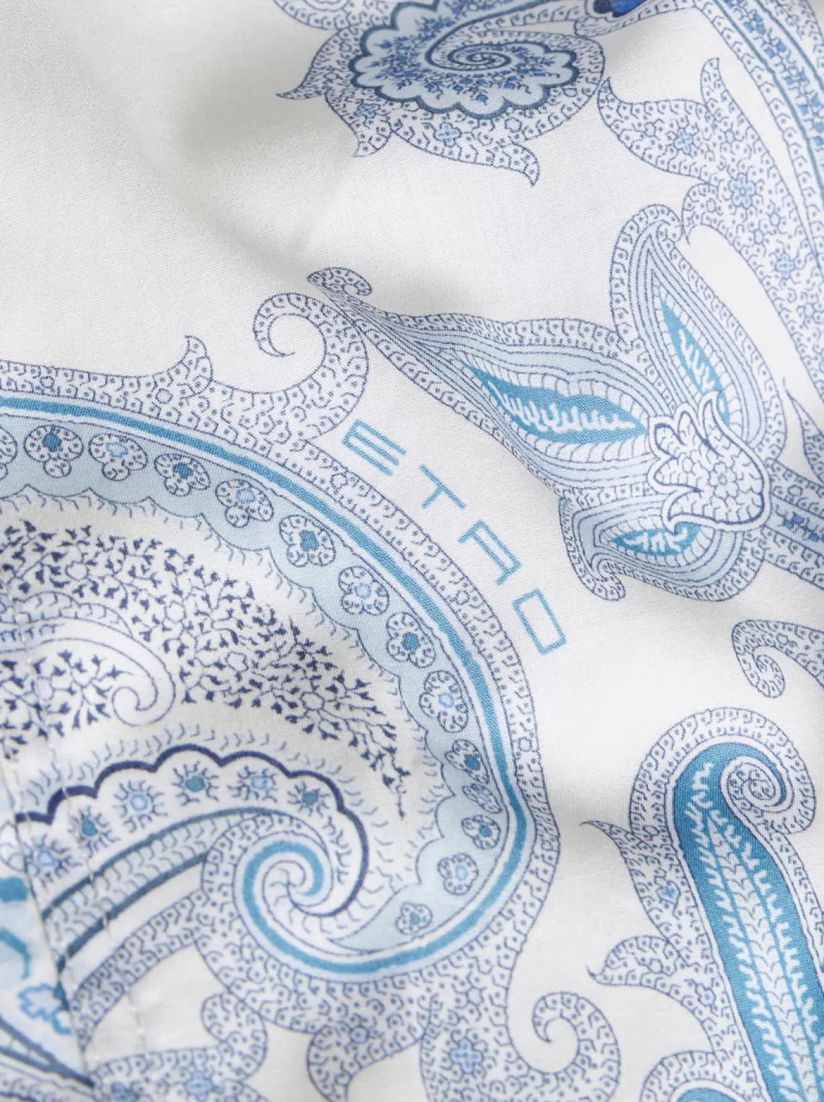 Uomo Etro Camicia In Cotone Con Stampa Paisley All Over | Uomo |