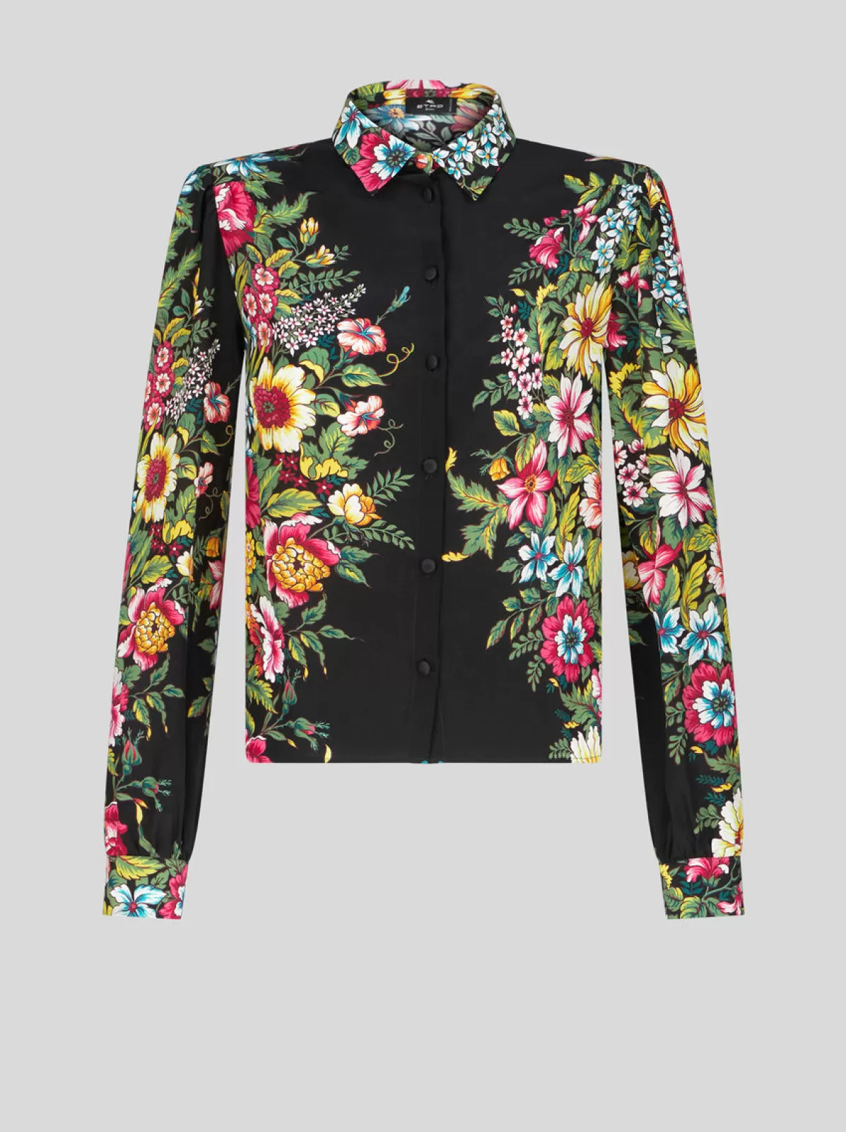 Donna Etro Camicia In Crêpe De Chine Con Stampa | Donna | |