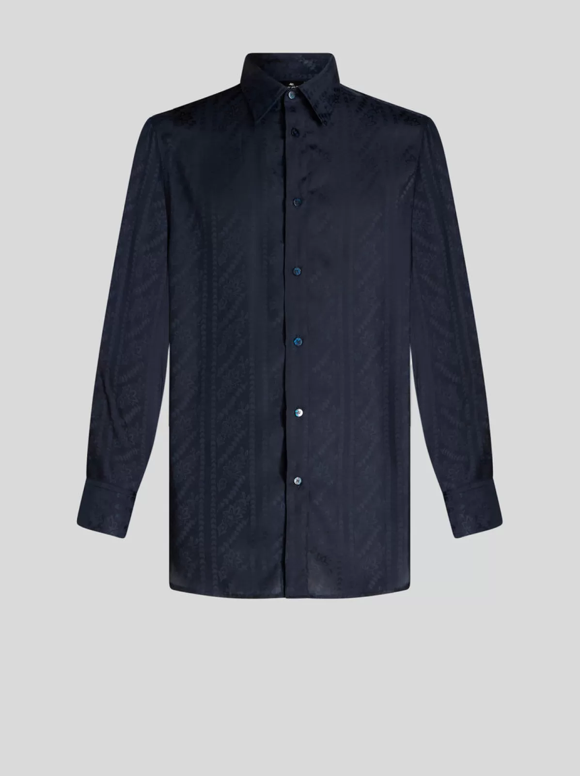 Uomo Etro CAMICIA IN SETA JACQUARD |