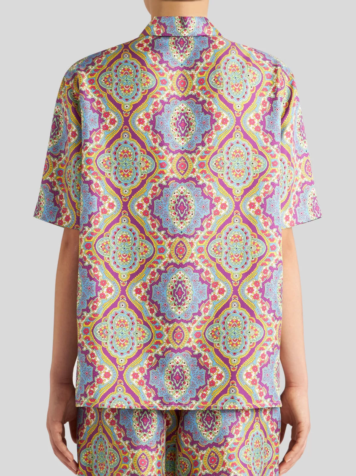 Donna Etro Camicia In Seta Stampata | Donna | |