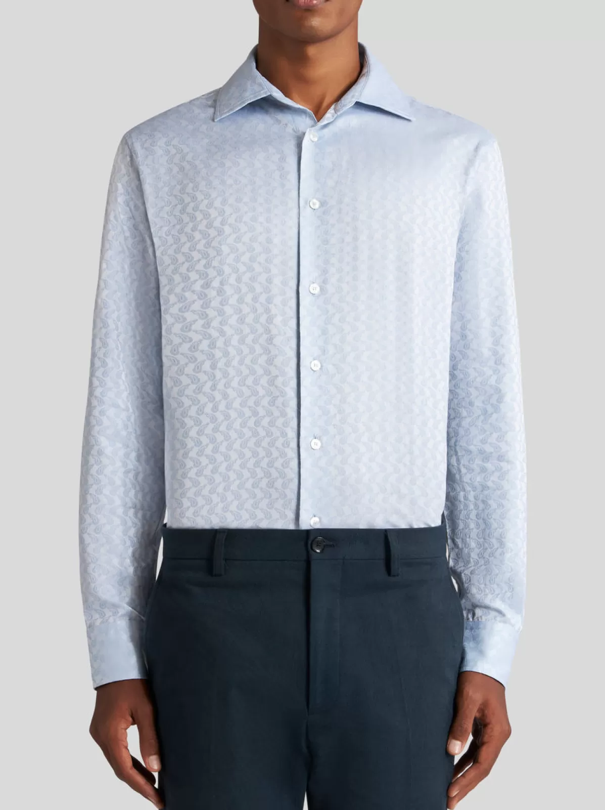 Uomo Etro CAMICIA MICRO PAISLEY JACQUARD |