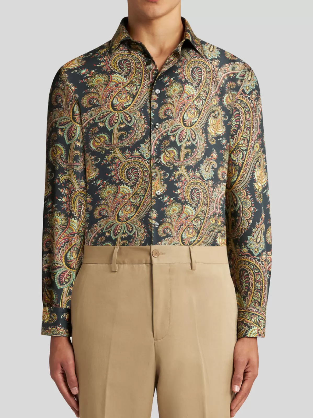 Uomo Etro Camicia Stampa Paisley | Uomo | |