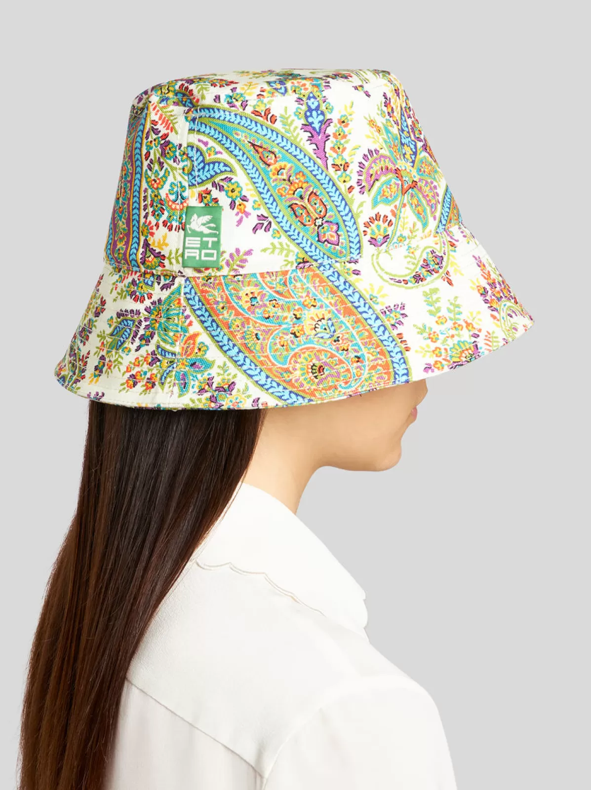 Donna Etro Cappello Bucket Paisley | Donna | Bianca |