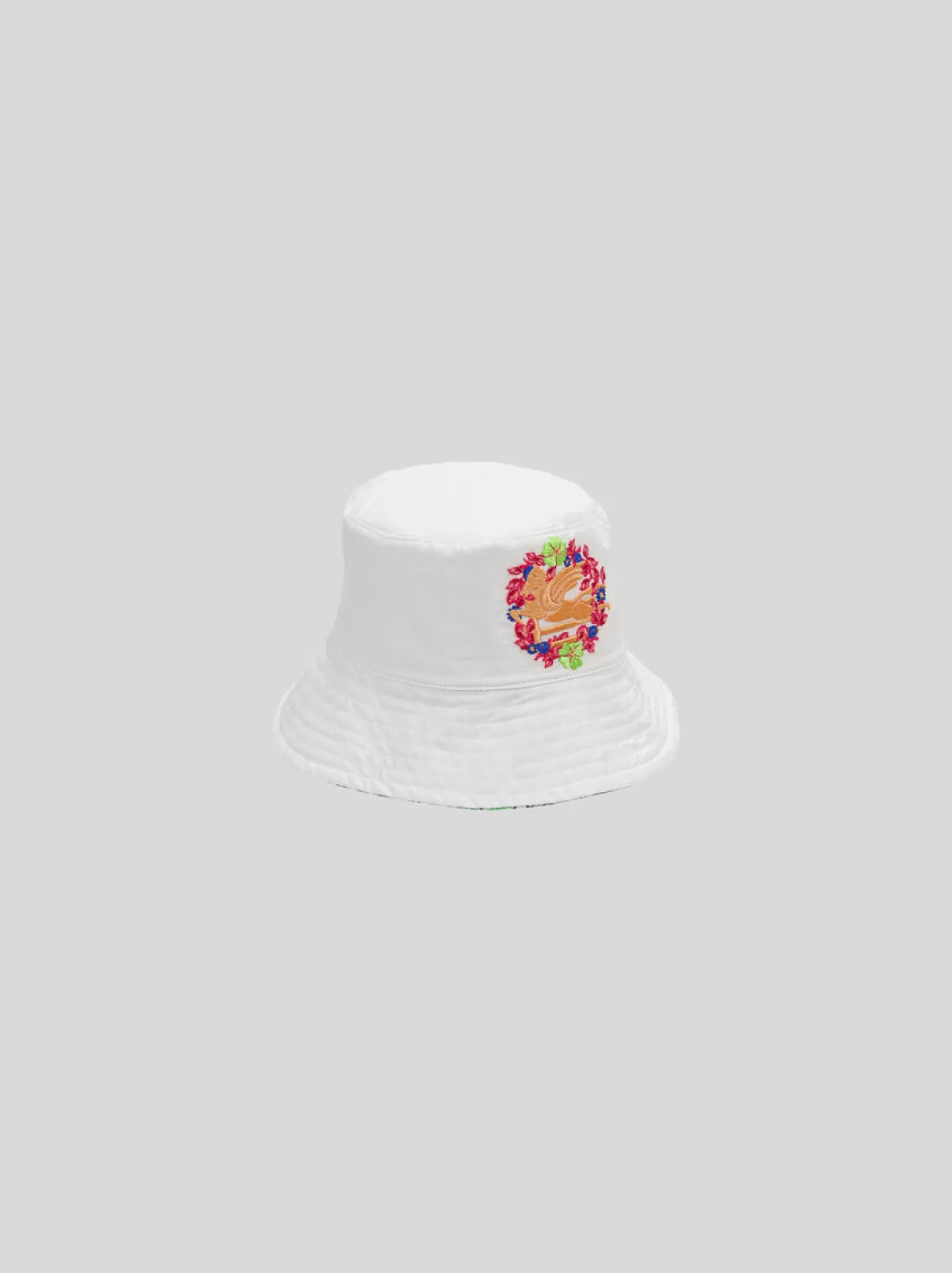 Bambino Etro CAPPELLO REVERSIBILE CON RICAMI PER BAMBINI |