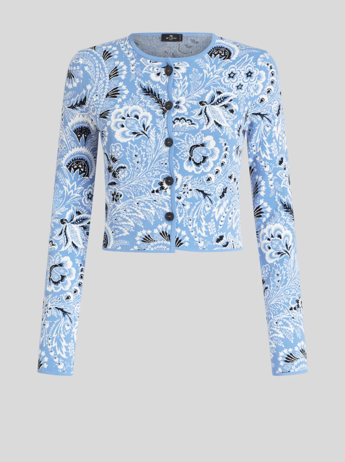 Donna Etro CARDIGAN CON MOTIVO PAISLEY JACQUARD |