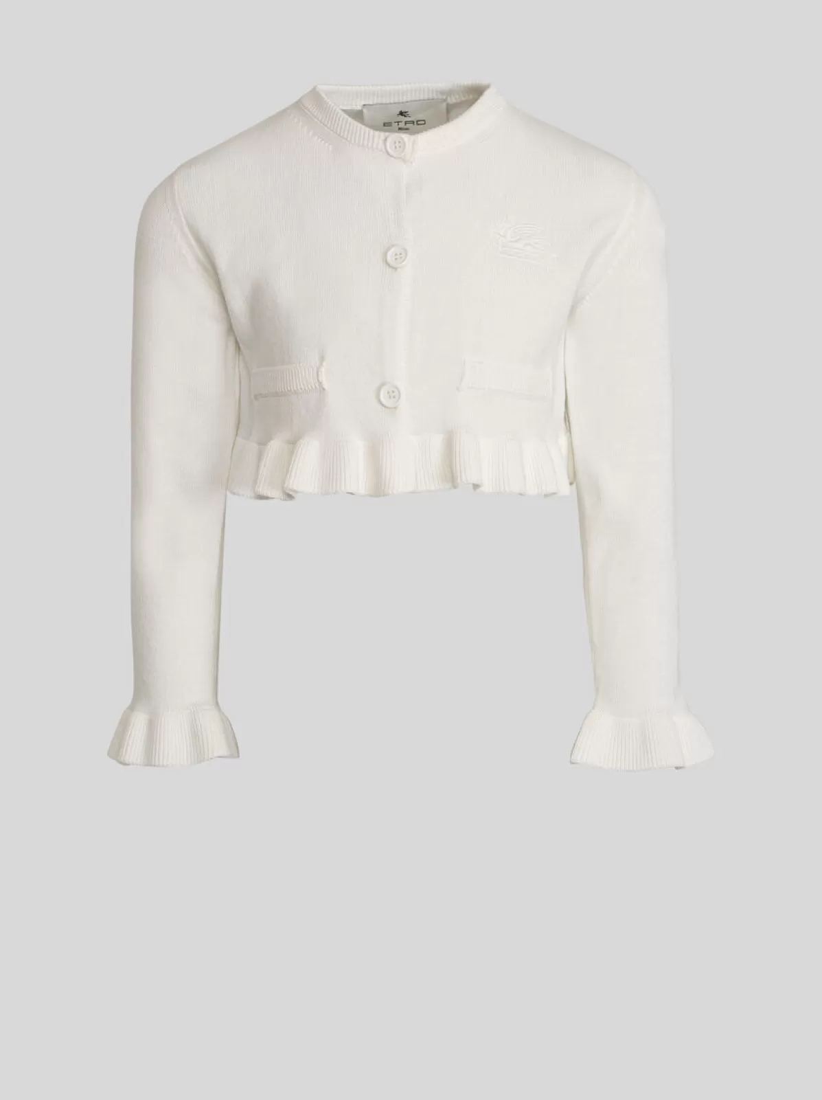 Bambino Etro CARDIGAN CORTO IN COTONE PER BAMBINI |