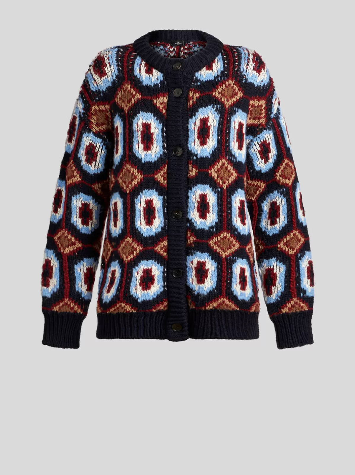 Donna Etro CARDIGAN OVER IN LANA E ALPACA |