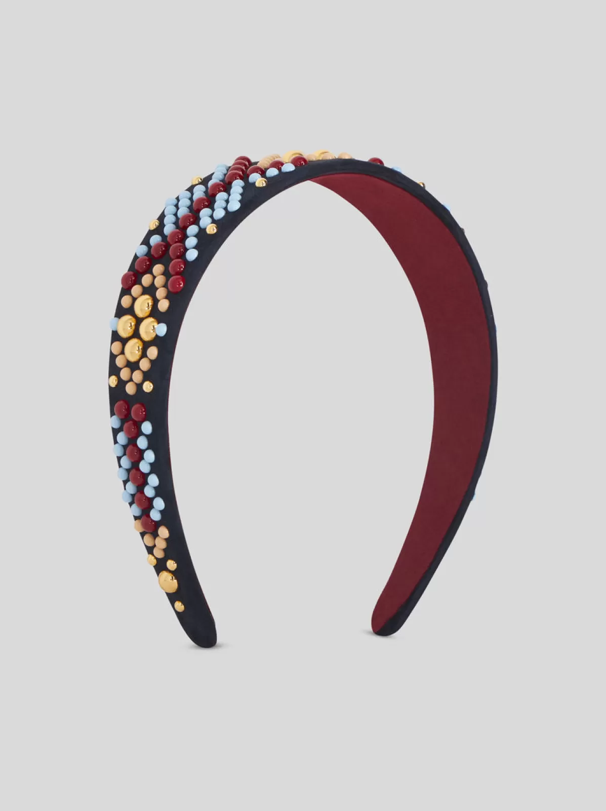 Donna Etro Cerchietto In Pelle Con Borchie | Donna | |