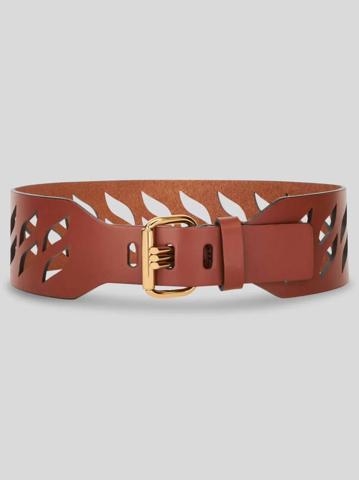 Donna Etro Cintura In Pelle Traforata Con Tre Ardiglioni | Donna | |