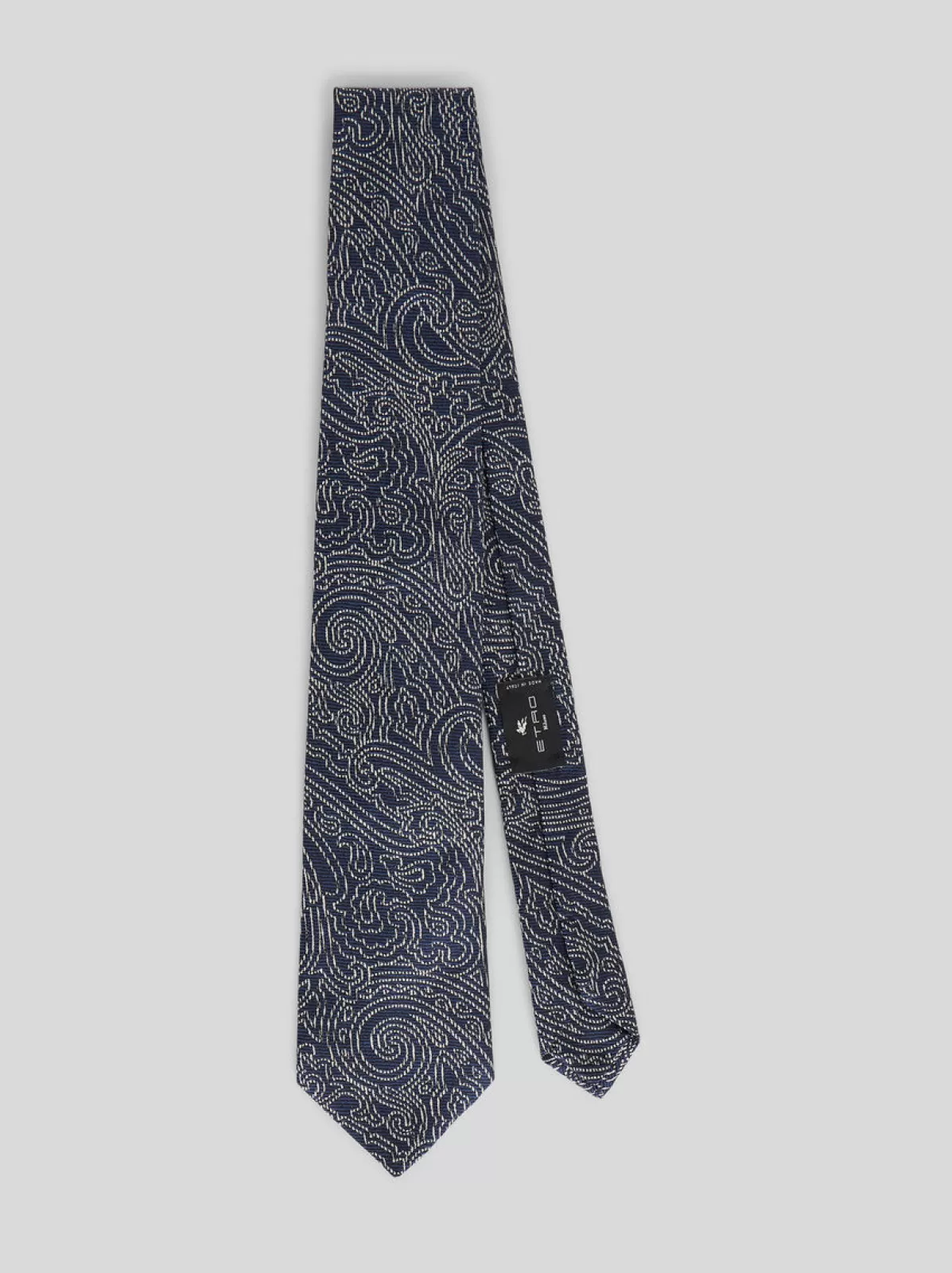 Uomo Etro Cravatta Con Motivi Paisley Jacquard | Uomo |