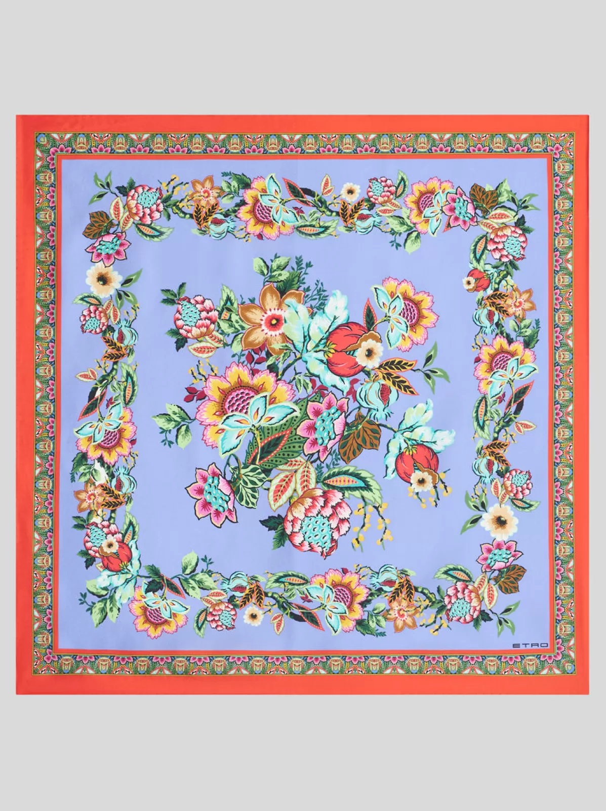 Donna Etro FOULARD IN SETA STAMPATA |