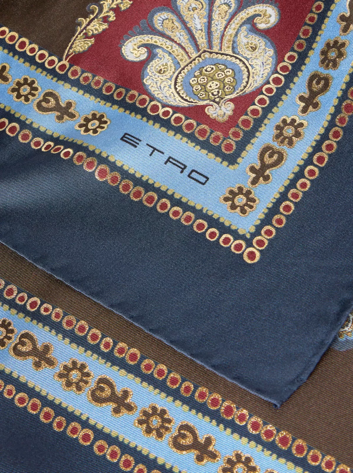 Donna Etro FOULARD IN TWILL STAMPATO |