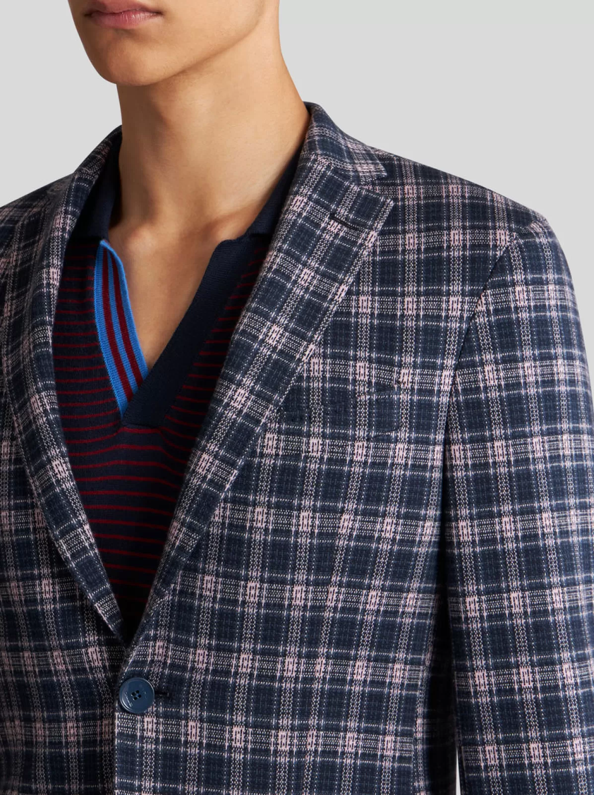 Uomo Etro GIACCA CON MOTIVO CHECK |