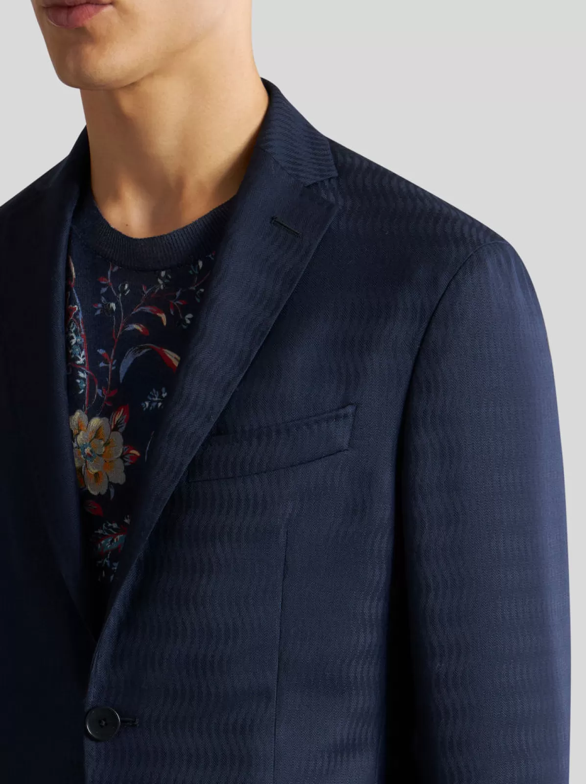 Uomo Etro GIACCA IN LANA JACQUARD |