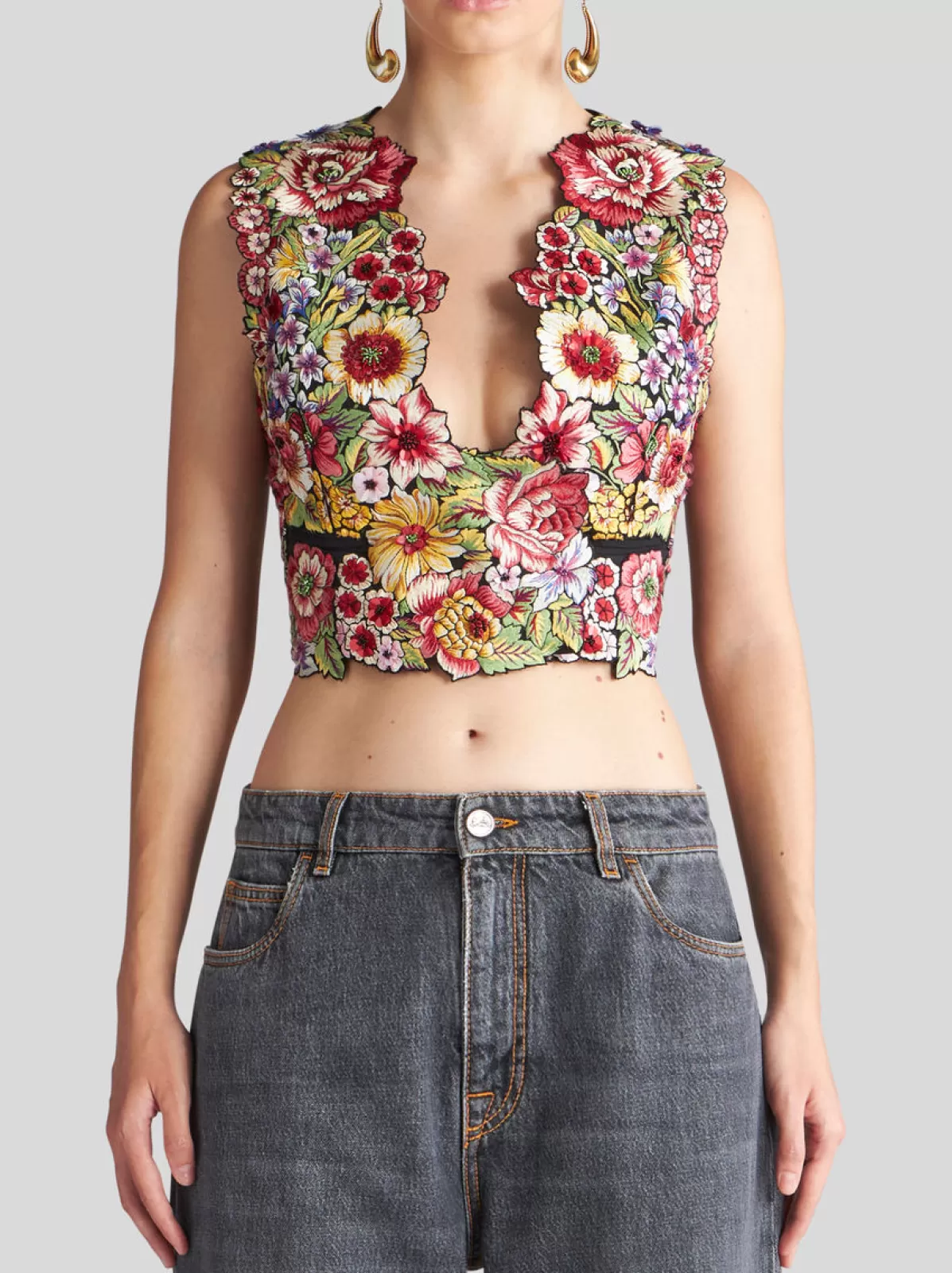 Donna Etro Gilet Floreale | Donna | |