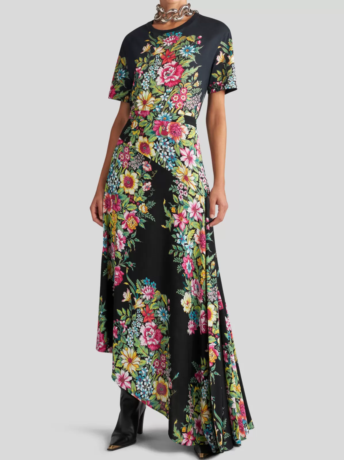 Donna Etro Gonna Con Stampa Bouquet | Donna | |