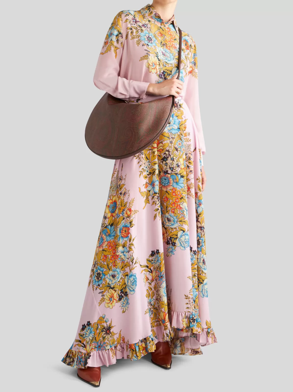 Donna Etro Gonna In Crêpe De Chine Con Stampa | Donna | |