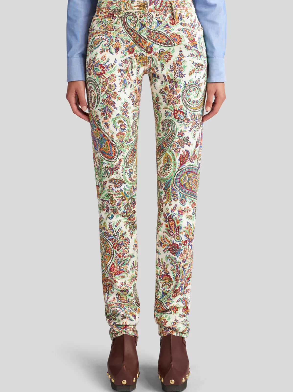 Donna Etro Jeans Con Stampa Paisley | Donna | |