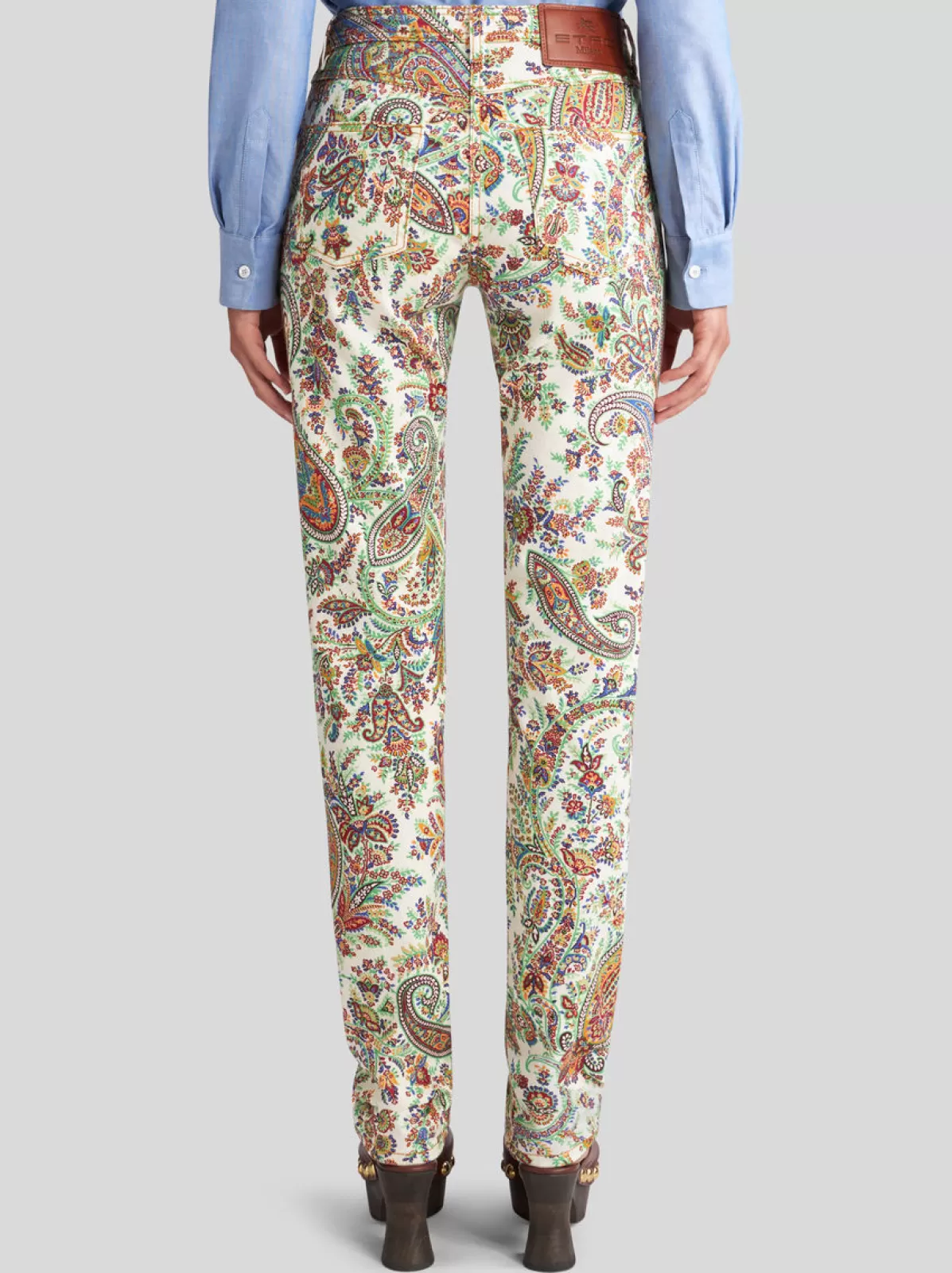 Donna Etro Jeans Con Stampa Paisley | Donna | |