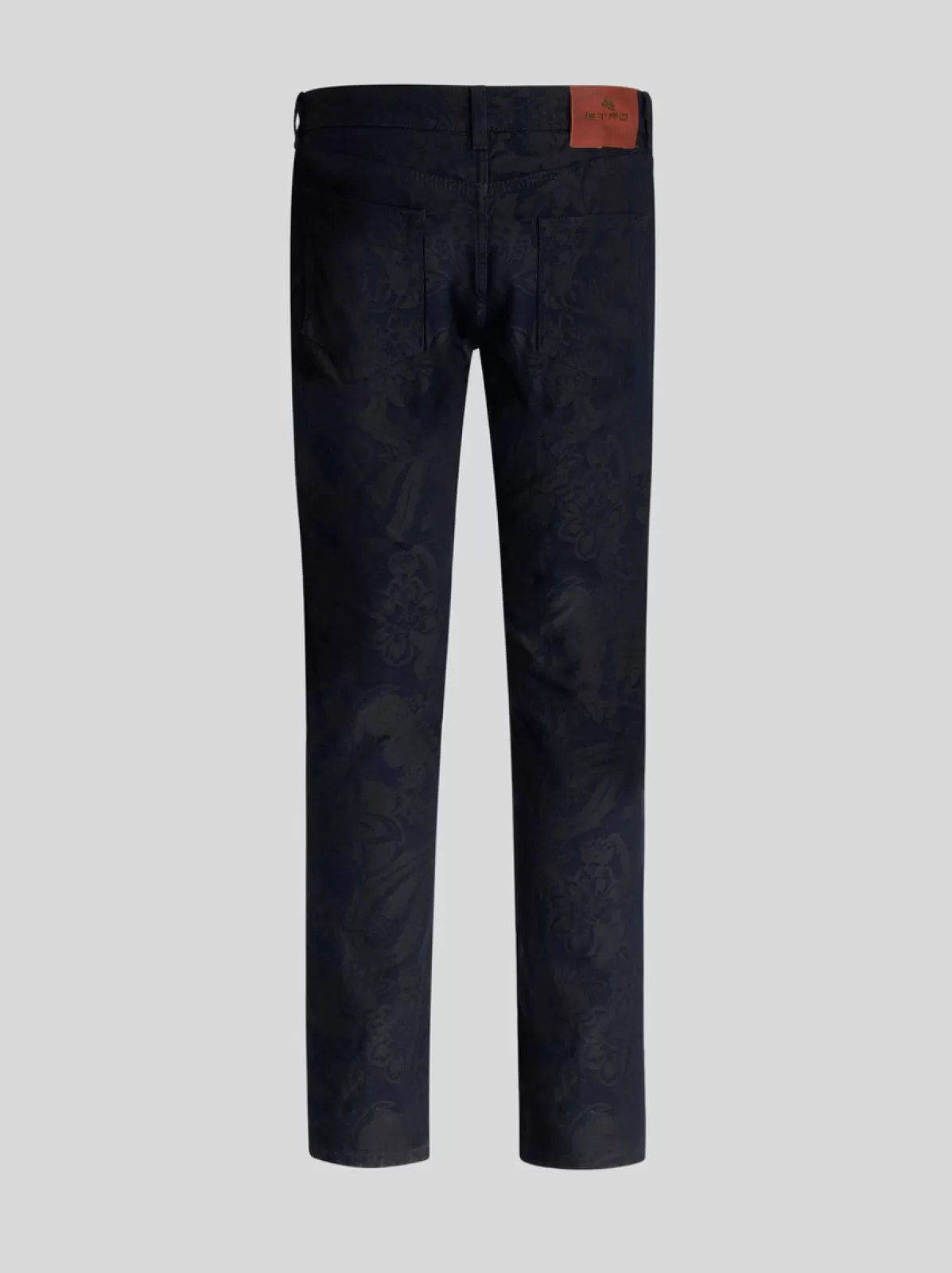 Uomo Etro Jeans In Cotone Jacquard | Uomo |