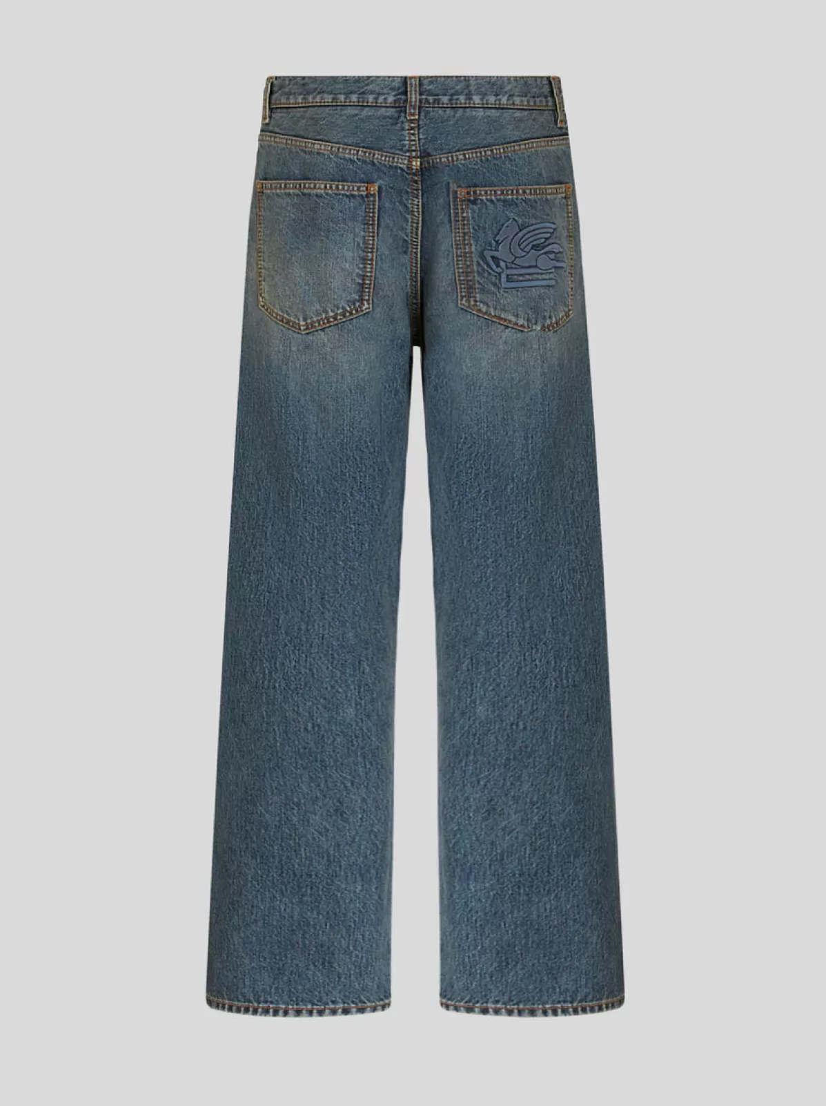 Uomo Etro Jeans In Denim Di Cotone Vintage | Uomo | |