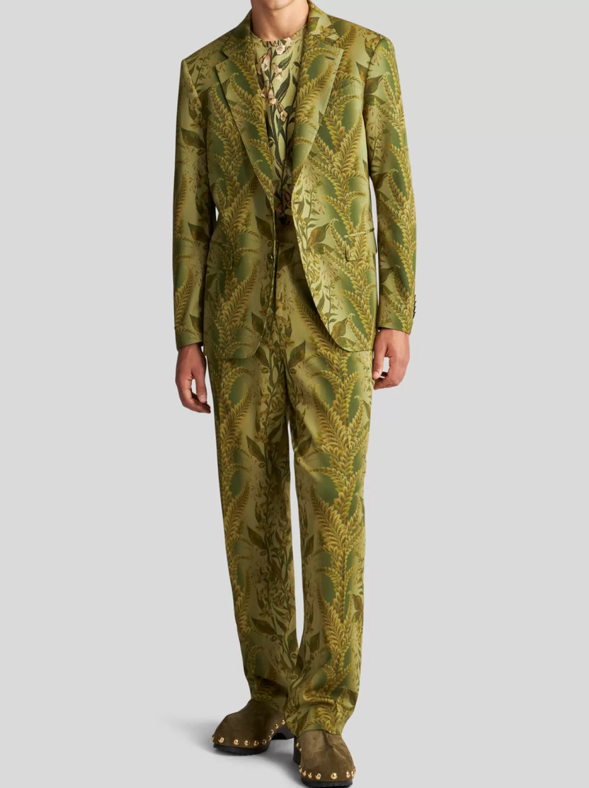 Uomo Etro PANTALONI CON STAMPA FOLIAGE |