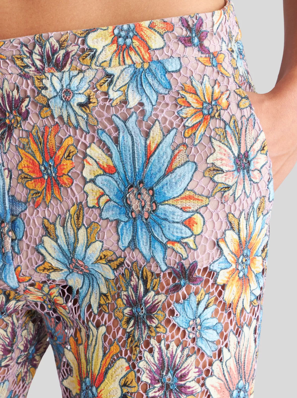 Donna Etro Pantaloni Flare Bouquet Floreale | Donna | |