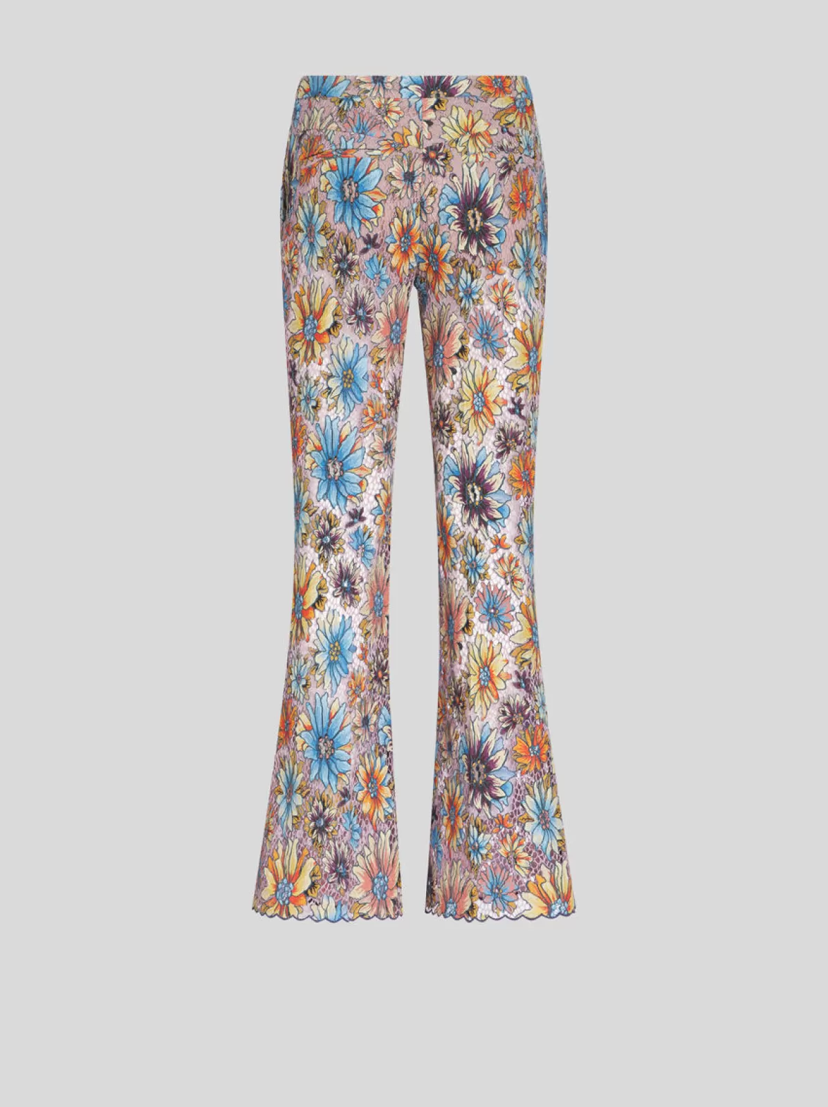 Donna Etro Pantaloni Flare Bouquet Floreale | Donna | |